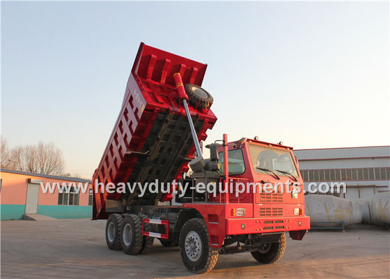 China camión volquete grande de la explotación minera del cargamento vehículo de la dirección de la mano izquierda de 371 caballos de fuerza del sinotruk proveedor