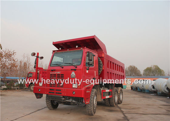 China 70 el camión volquete de la explotación minera de la tonelada 6x4 con 10 ruedas 6x4 que conducen HOWO modelo califica proveedor