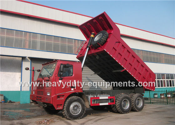 China 10 descargador/camión volquete de la explotación minera de las ruedas HOWO 6X4 para el transporte resistente con la garantía proveedor