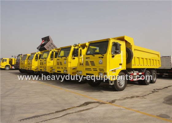 China 371HP SINOTRUCK HOWO 70 toneladas que minan el camión volquete, camión volquete parabólico del volquete del resorte plano proveedor