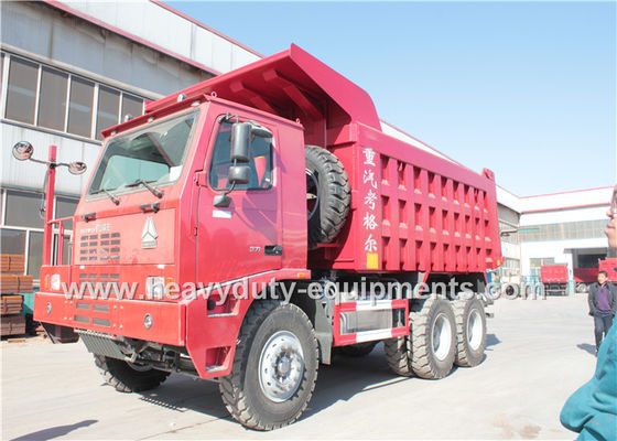 China Camión volquete de mina de Sinotruk HOWO/camión especial 371hp del volquete con el cilindro de elevación delantero proveedor