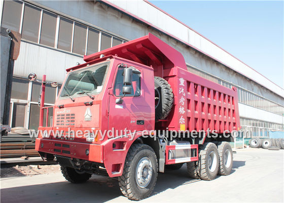 China el camión volquete de la explotación minera 6x4 con el taxi de HW7D y refuerza el marco ISO/CCC aprobado proveedor