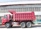 Camión volquete de mina de Sinotruk HOWO/camión especial 371hp del volquete con el cilindro de elevación delantero proveedor