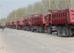 70 toneladas de 6X4 de la mina de marca Sinotruk HOWO del camión volquete con el sistema de elevación de HYVA Hdraulic proveedor