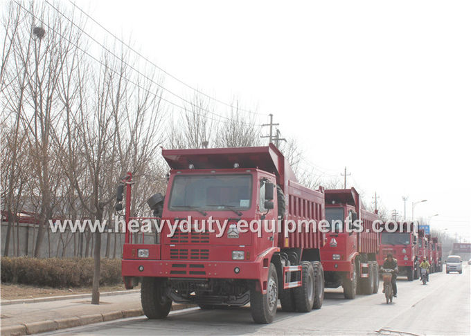 Descarga de la explotación minera de China HOWO 6x4/camión de volquete 6 por la emisión modelo de conducción 4 EURO2