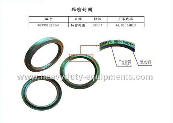 China número de parte AZ9981320161 del anillo de cierre del árbol del recambio del sinotruk para los camiones del howo proveedor